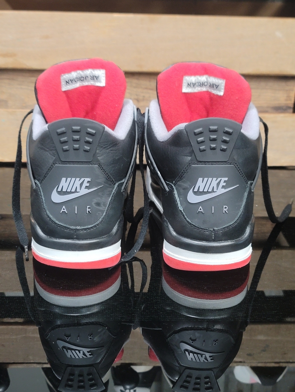 Nike Air Jordan 4 Retro "Bred Reimagined Mens 7 Ships Today - Picture 11 of 15
